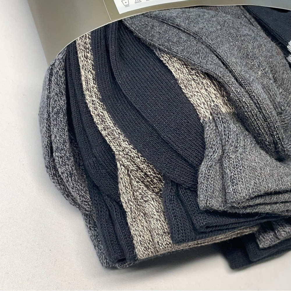 Timberland Men’s Cushioned Crew Socks Cotton Blend 10 Pairs Bundle Size 6-12 NWT - Picture 15 of 15